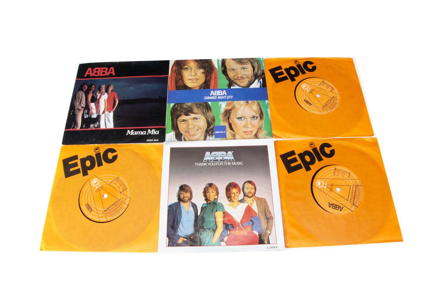 Lot 126 - Abba 7" Singles