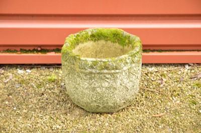 Lot 354 - A carved stone planter