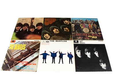 Lot 146 - Beatles LPs