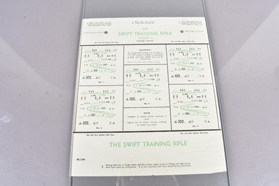Lot 626 - A collection of Swift Training Rifle Practice Paper Targets