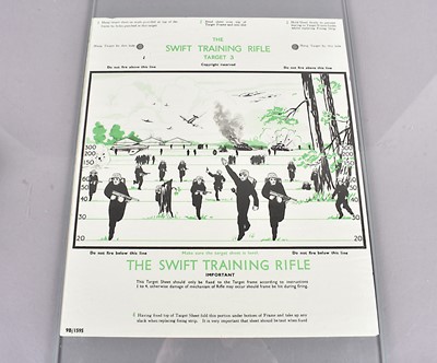 Lot 626 - A collection of Swift Training Rifle Practice Paper Targets