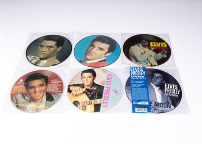 Lot 186 - Elvis Presley Picture Discs