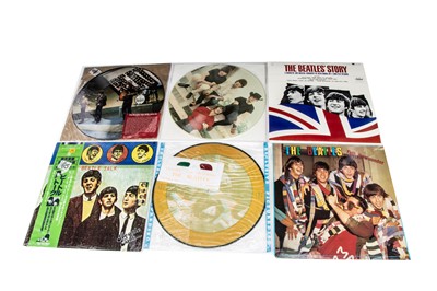 Lot 201 - Beatles LPs