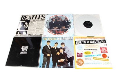 Lot 201 - Beatles LPs