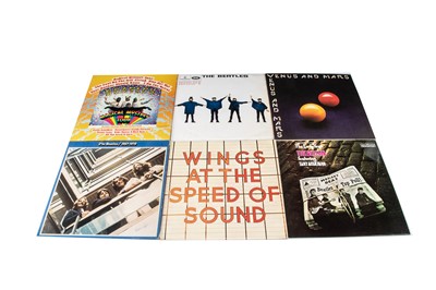 Lot 236 - Beatles / Solo LPs
