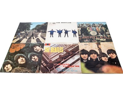 Lot 242 - Beatles LPs plus