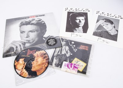 Lot 256 - David Bowie Records plus