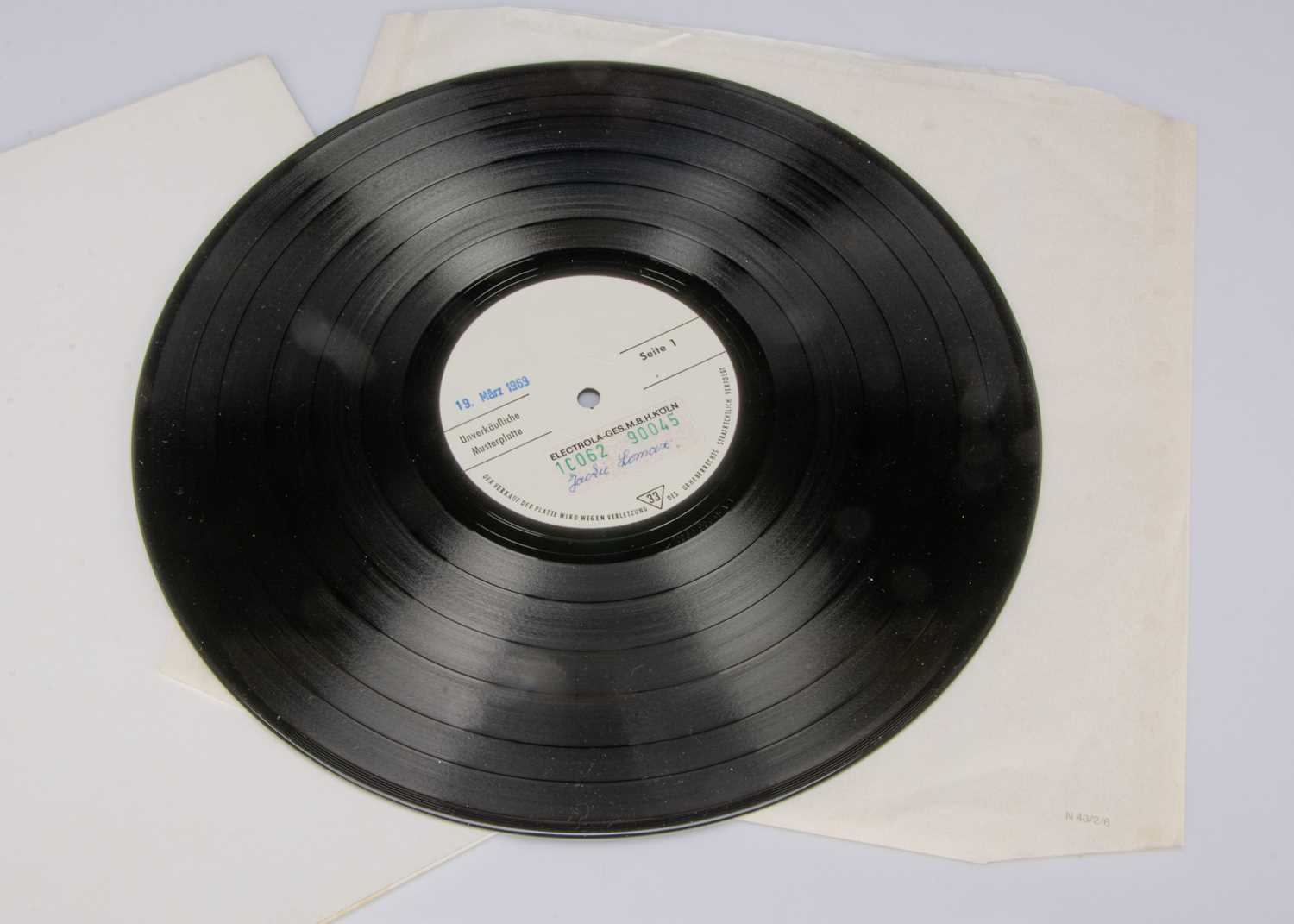 Lot 278 - Jackie Lomax Test Press LP