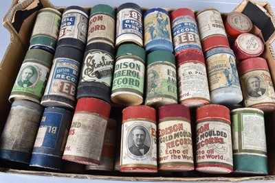 Lot 9 - An assortment of phonograph cylinders