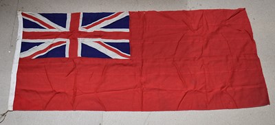 Lot 636 - A Red Ensign Naval Flag