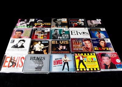 Lot 322 - Elvis Presley CDs