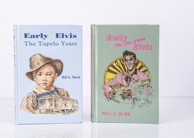 Lot 373 - Elvis Presley Books / Bill Burk