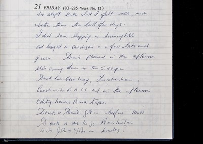 Lot 384 - Beatles / Joan Taylor / Diary 1969