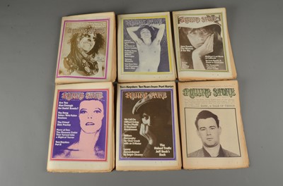 Lot 391 - Rolling Stone Magazines 1972