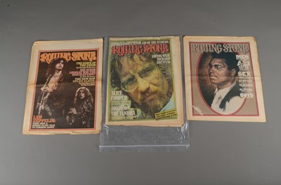 Lot 394 - Rolling Stone Magazines 1975