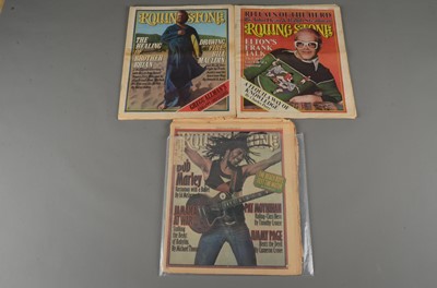 Lot 395 - Rolling Stone Magazines 1976