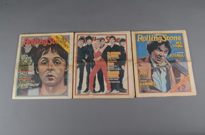 Lot 398 - Rolling Stone Magazines 1979