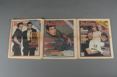 Lot 399 - Rolling Stone Magazines 1980