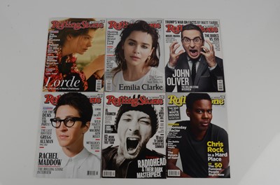 Lot 411 - Rolling Stone Magazines 2012 - 2018