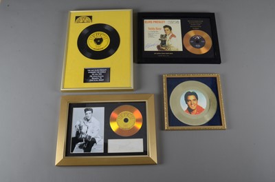 Lot 413 - Elvis Presley Framed Items