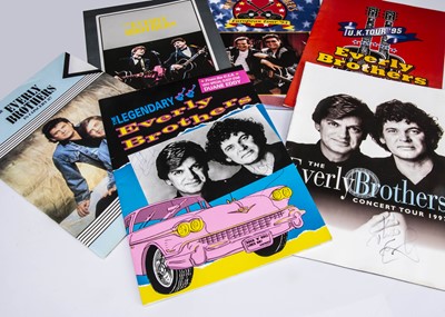 Lot 450 - Everly Brothers / Signed Programmes