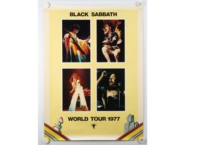 Lot 469 - Black Sabbath Tour Poster