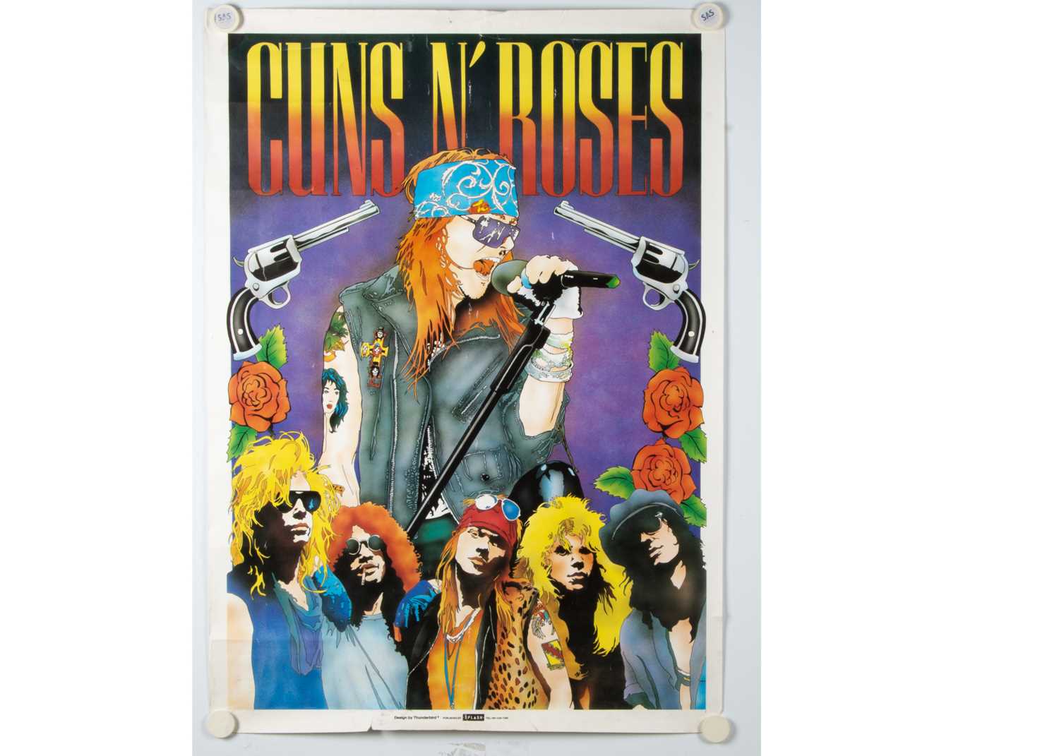 Lot 477 - Guns n Roses Poster,
