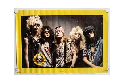 Lot 479 - Guns n Roses / Aerosmith Posters