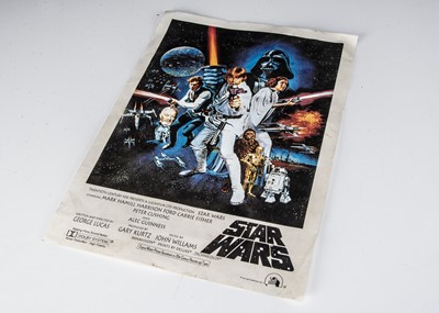 Lot 482 - Star Wars Poster