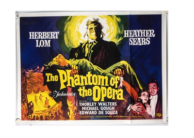 Lot 490 - The Phantom Of The Opera (1962) Quad Poster