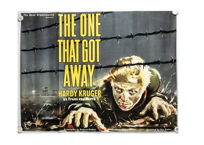 Lot 491 - The One That Got Away (1957) Quad Poster