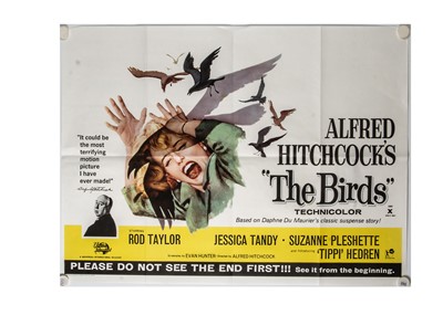 Lot 492 - The Birds (1963) Quad Poster