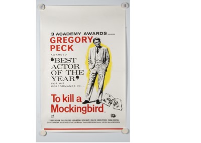 Lot 502 - To Kill A Mockingbird (1964) Double Crown Poster