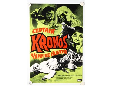 Lot 512 - Captain Kronos Vampire Hunter (1974) Double Crown Poster