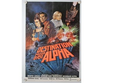 Lot 513 - Space 1999 Destination Moonbase Alpha (1978) One Sheet poster