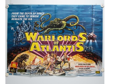 Lot 522 - Warlords of Atlantis (1978) UK Quad Poster