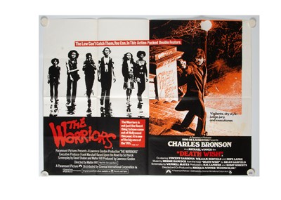 Lot 523 - The Warriors Double Bill Quad Posters