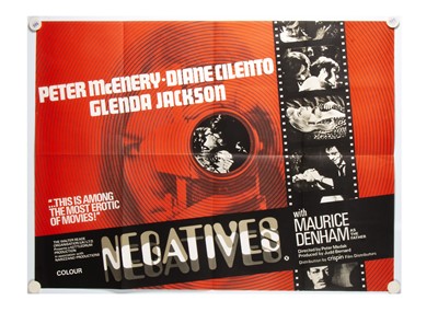 Lot 525 - Negatives (1970) UK Quad Poster