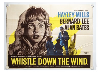 Lot 526 - Whistle Down The Wind (1961) Quad Poster