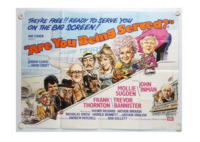 Lot 531 - Are You Being Served (1977) Quad Poster