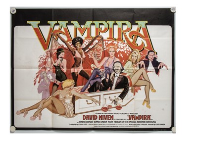 Lot 532 - Vampira (1974) Quad Poster