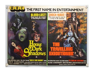 Lot 534 - House of Dark Shadows / The Travelling Executioner Quad Poster