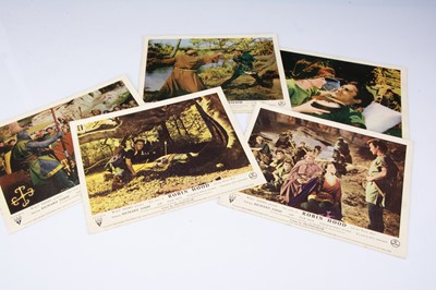 Lot 564 - The Story Of Robin Hood Lobby Cards / Front of House Stills