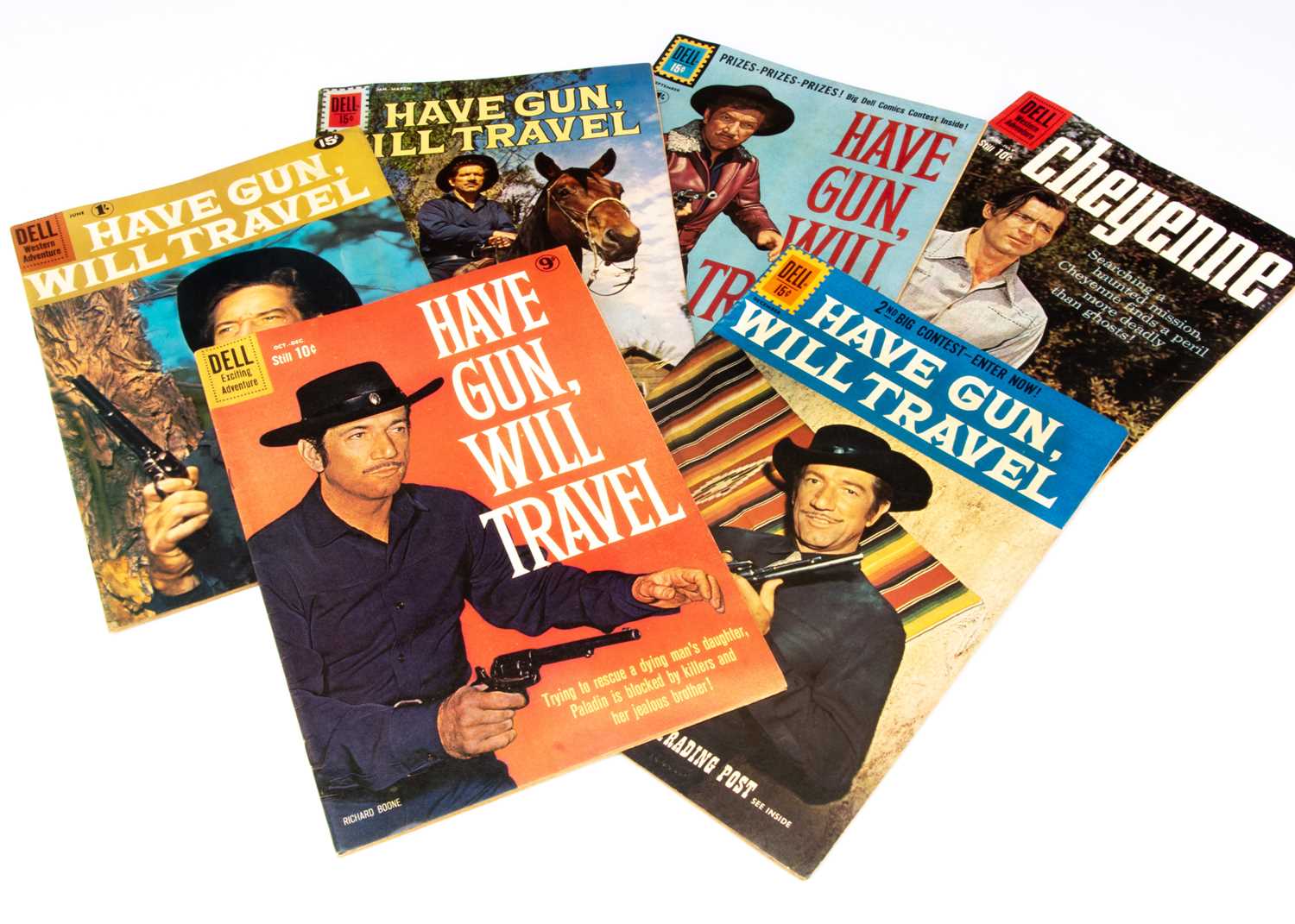 Lot 570 - Have Gun Will Travel Western Comics / Richard Boone