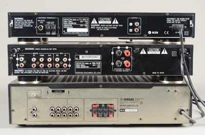 Lot 629 - Yamaha / Denon / Sony Separates