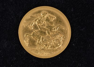Lot 16 - A George V Full Gold Sovereign