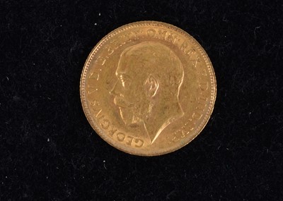 Lot 17 - A George V Gold Half Sovereign