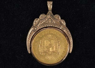 Lot 32 - A Spain 25 Pesetas Gold coin
