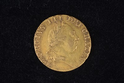 Lot 35 - A George III Gold 'spade' Guinea