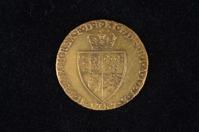Lot 35 - A George III Gold 'spade' Guinea
